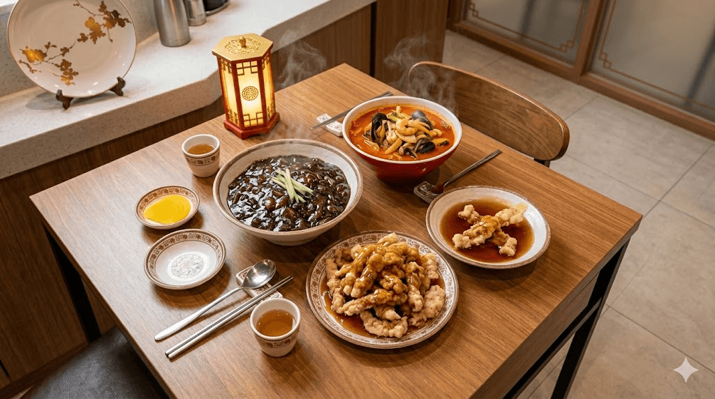 중화가정 대표 메뉴