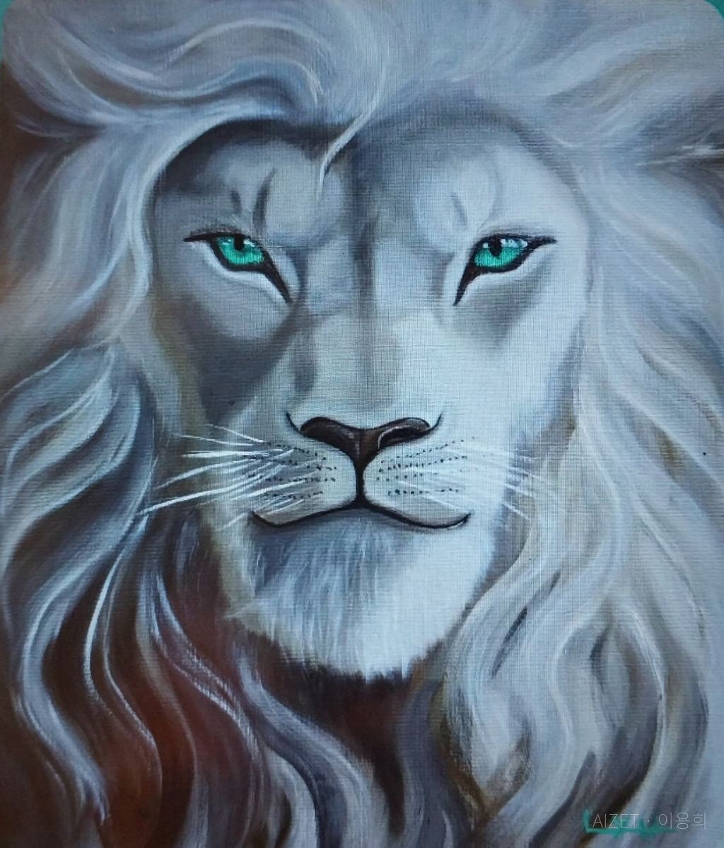 white lion